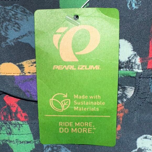 NWT Pearl Izumi Women’s Summit Shell Mountain Bike Shorts in Purdy Birds Size 8 - Picture 5 of 16